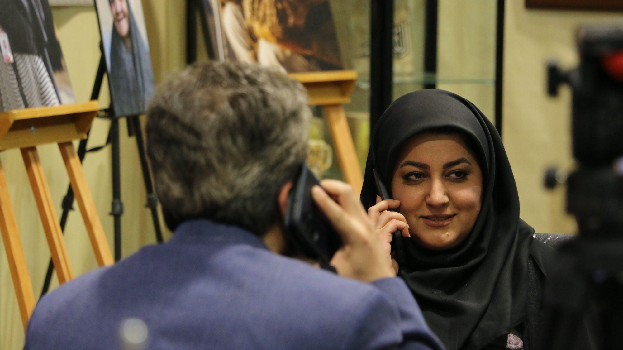 غرفه دانشگاه هنر و اندیشه اسلامی در بیست و پنجمین نمایشگاه دستاوردهای پژوهش، فناوری و فن بازار