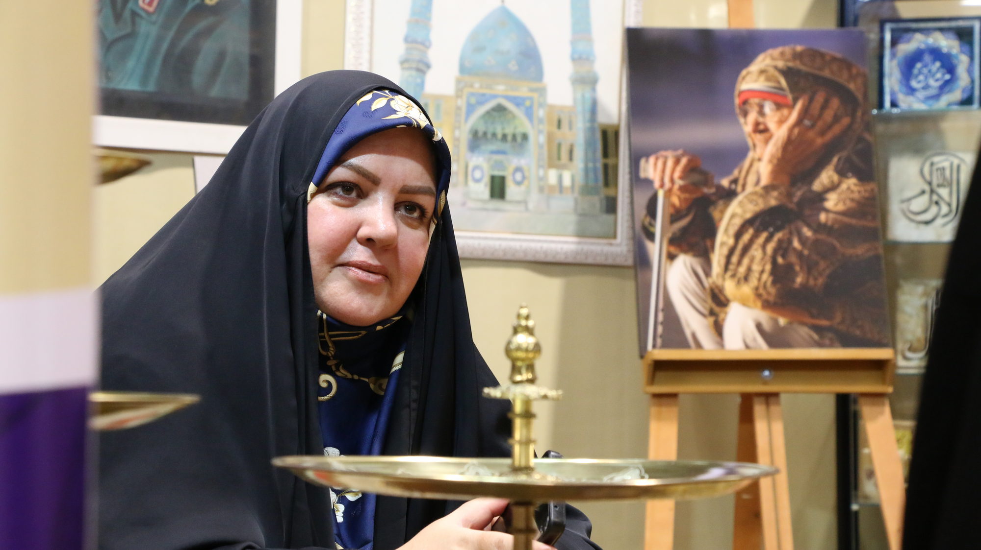 غرفه دانشگاه هنر و اندیشه اسلامی در بیست و پنجمین نمایشگاه دستاوردهای پژوهش، فناوری و فن بازار