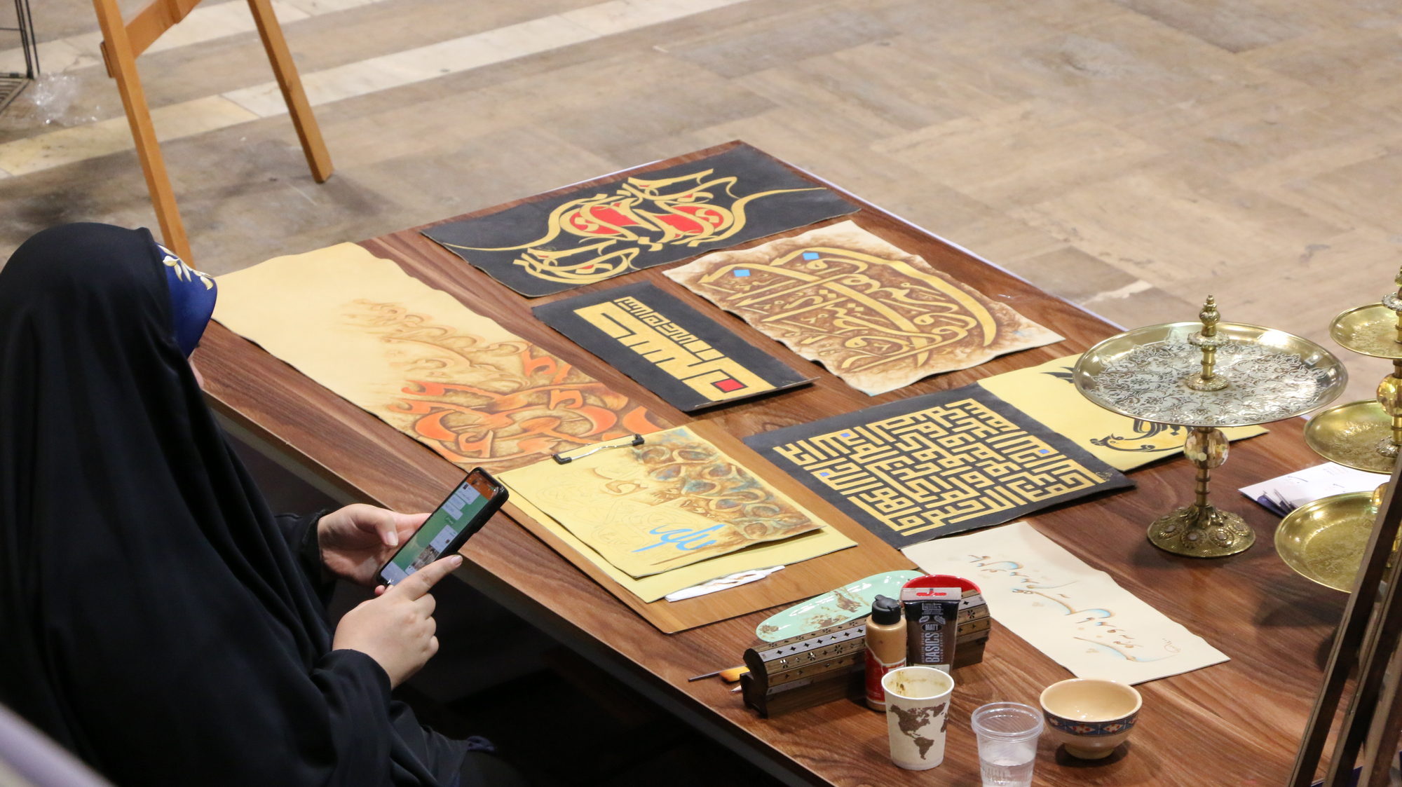 غرفه دانشگاه هنر و اندیشه اسلامی در بیست و پنجمین نمایشگاه دستاوردهای پژوهش، فناوری و فن بازار