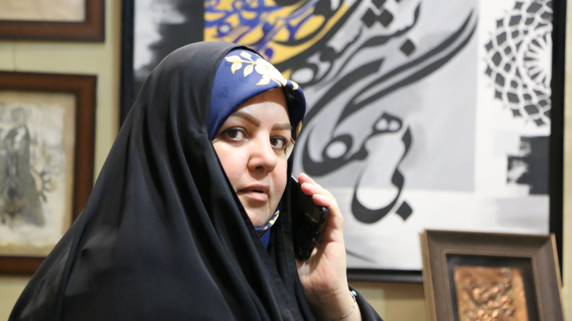 غرفه دانشگاه هنر و اندیشه اسلامی در بیست و پنجمین نمایشگاه دستاوردهای پژوهش، فناوری و فن بازار