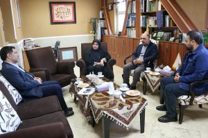 جلسه دکتر مصطفی ملایی، عضو شورای شهر استان قم از دانشگاه هنر و اندیشه اسلامی