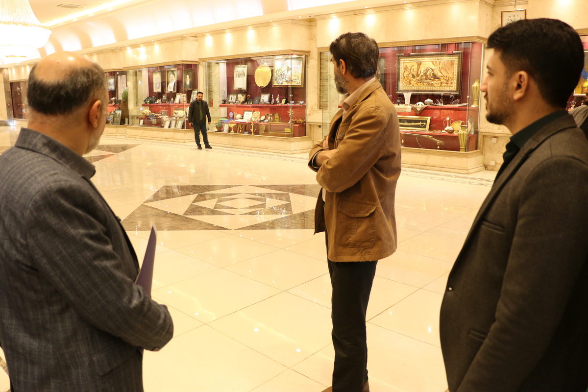 14040825 دیدار از موزه امام علی- شهرستانی,پارسا,جهانگشا,سرانجام,امامی,فرجی (10)